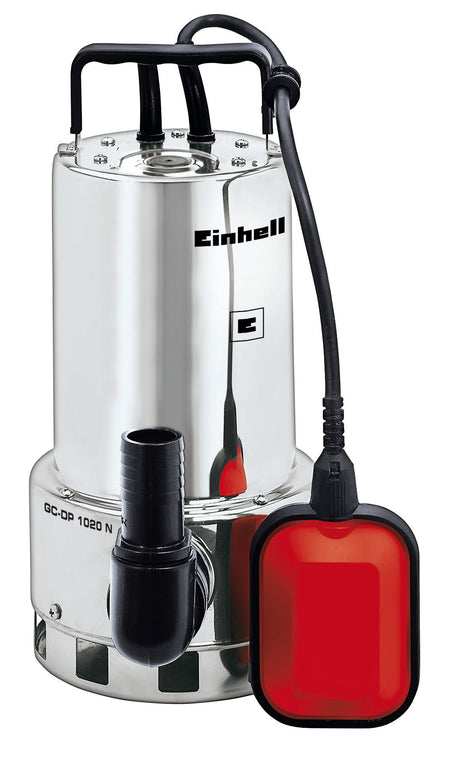 Pompa sumersibila apa murdara Einhell GC - DP 1020 N, 1000W, corp strain Ø20mm, capacitate 18.000 l/h, plutitor, maner de transport, incl. racorduri universale Einhell - scule electrice si unelte profesionale - BricoMart