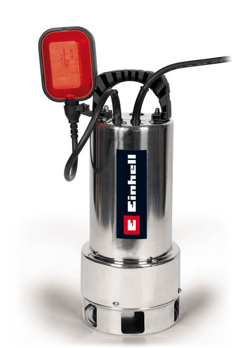 Pompa sumersibila apa murdara Einhell GC - DP 9035 N, 900 W, pompa din otel inoxidabil, debit maxim 18.000 l/h, dimensiune maxima a corpurilor straine 35 mm, plutitor reglabil pe inaltime Einhell - scule electrice si unelte profesionale - BricoMart