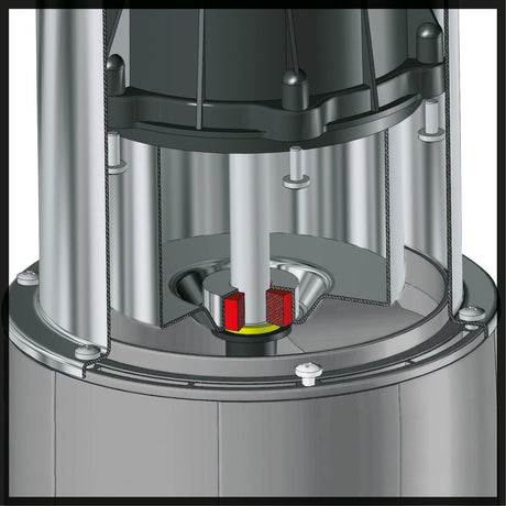Pompa sumersibila de adancime Einhell GE - DW 1155 NA, 1100 W, pana la 6000 l/h, inaltime maxima de refulare 55 m, diametru pompa 98 mm, cablu de retea 22 m, functie automata Einhell - scule electrice si unelte profesionale - BricoMart