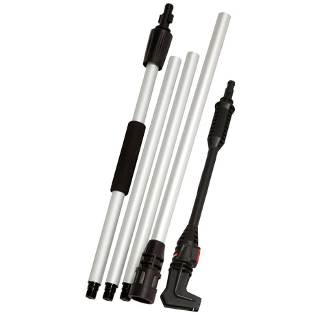 Prelungitor metalic cu duza unghiulara original Einhell, accesorii pentru spalatoarele cu inalta presiune Einhell TC - HP 90 si 130, TE - HP 140 si 170, inclusiv duza unghiulara, lungime 2 m, pana la 180 bar Einhell - scule electrice si unelte profesionale - BricoMart