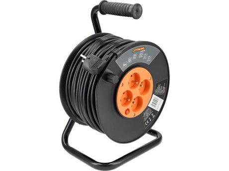 PRELUNGITOR PE TAMBUR 50M Sthor 82694 - Prelungitoare tambur, 50 m, 230 V, 400 V Sthor - scule electrice si unelte profesionale - BricoMart