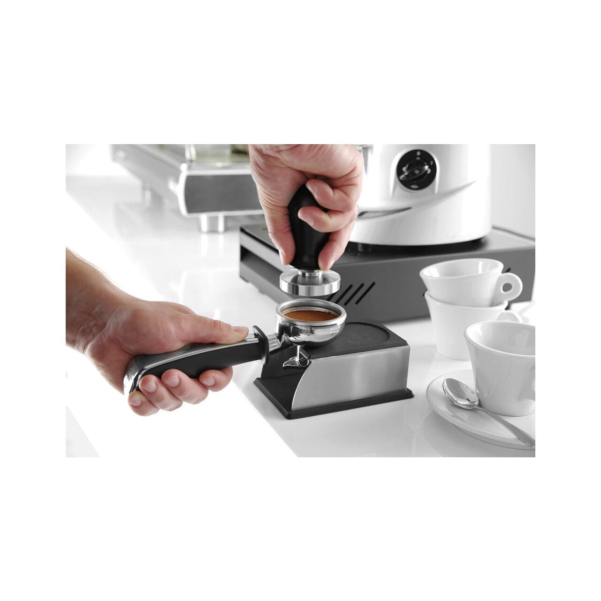 Presa cu arc pentru aparat cafea / Pre-tamper pentru palma, Hendi, 58x(H)35mm