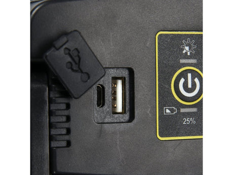 PROIECTOR PORTABIL CU DIFUZOR 2X15W 2000LM Yato YT - 81808 - 3W, 3.7V, 2 x 18650 Yato - scule electrice si unelte profesionale - BricoMart