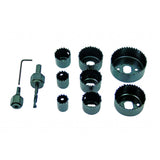 RAIDER 11Pcs/Set freza gaurire 19 - 64mm Este folosit pentru diferite tipuri de lemn, furniruri, rigips, Cutie de transport utila Raider - scule electrice si unelte profesionale - BricoMart