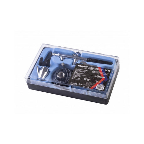 RAIDER Aerogaf RD - AB01 Suprafata polisata Cutie de depozitare din plastic Aplicare precisa a vopselei Raider - scule electrice si unelte profesionale - BricoMart