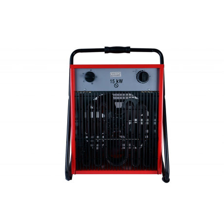 RAIDER Aeroterma electrica 15kW RD - EFH15 Alimentare trifazica Maner pentru transportul facil Reglajul treptelor de putere Raider - scule electrice si unelte profesionale - BricoMart