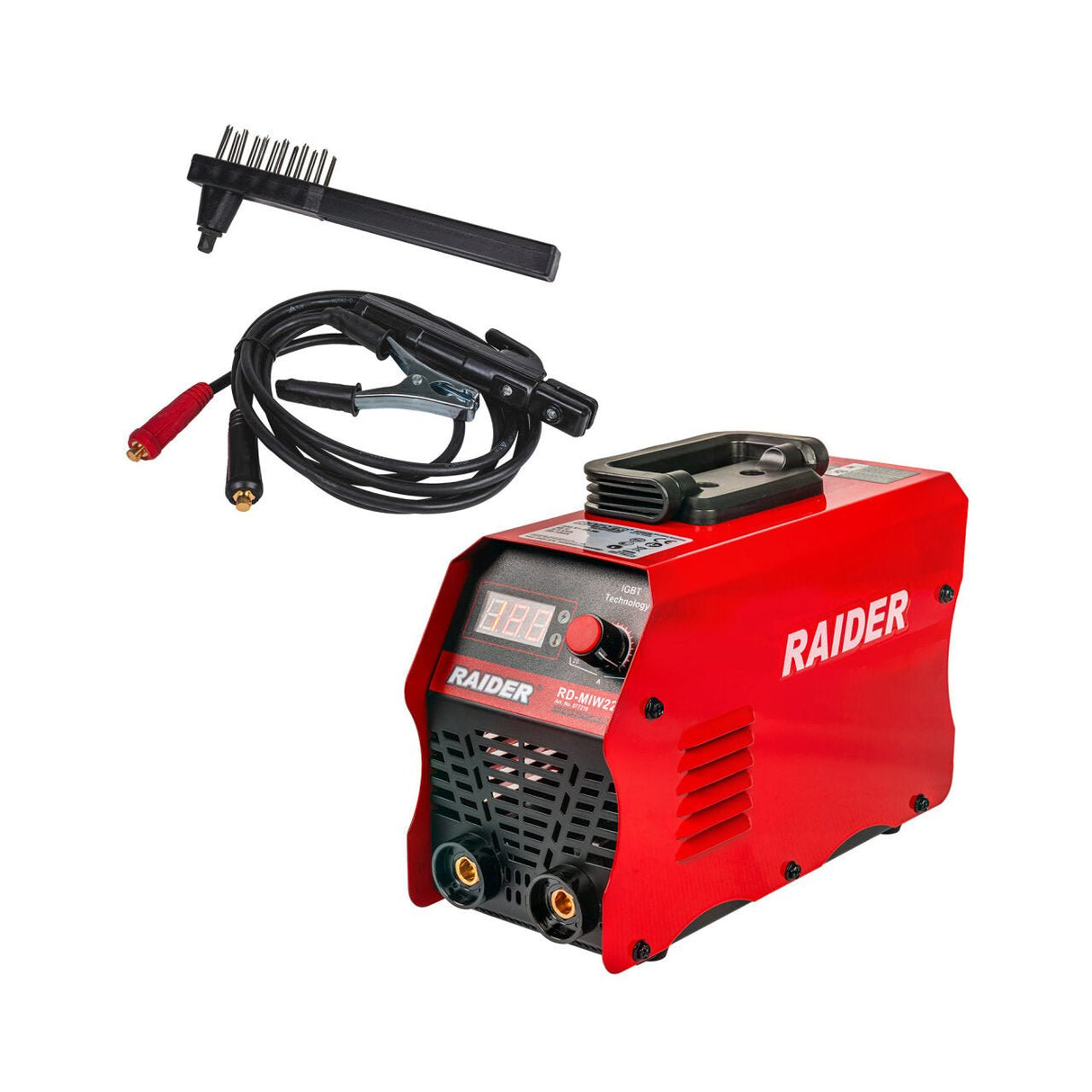 RAIDER Aparat de sudura inverter 180A Display RD - MIW220 Raider - scule electrice si unelte profesionale - BricoMart