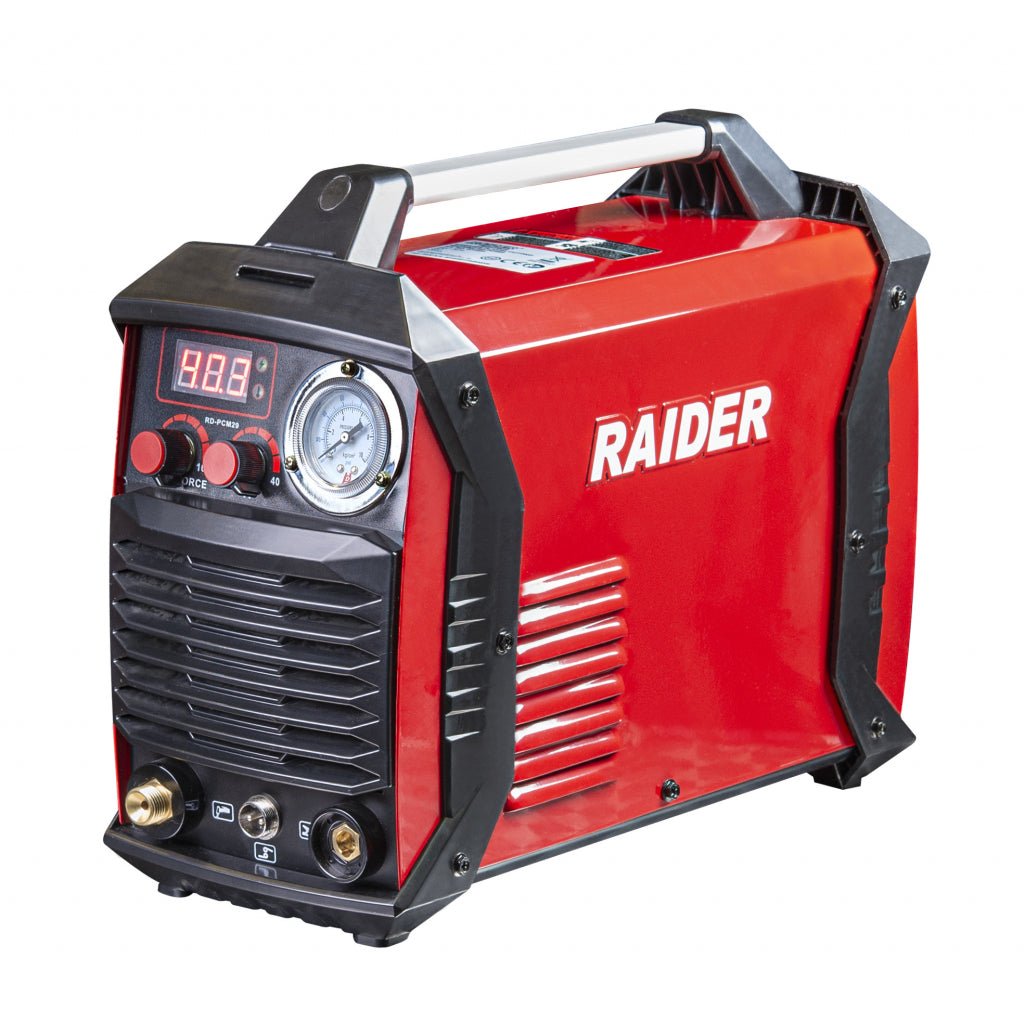 RAIDER Aparat de taiat cu plasma tip Inverter 40A RD - PCM29 Dispune de un afișaj pentru vizualizarea cantității de curent și tensiune Dispune de un indicator de suprasarcină Setare Raider - scule electrice si unelte profesionale - BricoMart