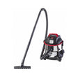 RAIDER Aspirator umed&uscat 1200 W 20L Inox RD - WC10 Conteiner de INOX Construit pe roti Pentru suprafete uscate si umede Raider - scule electrice si unelte profesionale - BricoMart