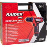 RAIDER Bormasina cu acumulator Li - ion 12V 1x1.5Ah 28Nm RD - CDL27 Mandrina rapida Reductor cu 2 trepte de viteza Functie de schimbare a sensului Iluminarea zonei de lucru cu LED Raider - scule electrice si unelte profesionale - BricoMart