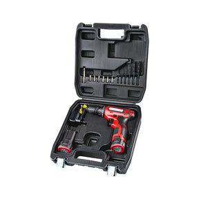 RAIDER Bormasina cu acumulator Li - ion 12V 2x1.5Ah 28Nm RD - CDL26 Mandrina automata cu sistem rapid de schimbare Reductor cu 2 trepte de viteza Functie de schimbare a sensului Iluminarea Raider - scule electrice si unelte profesionale - BricoMart