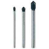 RAIDER Burghie pentru sticla si ceramica 5 - 8 mm set 3 buc Raider Cu coada cilindrica Potrivit pentru gaurirea sticlei si ceramicii Raider - scule electrice si unelte profesionale - BricoMart