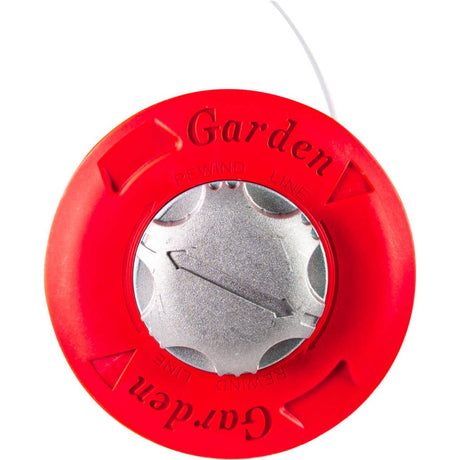 RAIDER Cap de motocoasa cu incarcare usoara head M10x1.25LH rosu me Fabricat din poliamidă Diametrul cablului: 2,4 mm Rezistență la uzură și sarcini termice mari Lăstarii mai groși și buru Raider - scule electrice si unelte profesionale - BricoMart