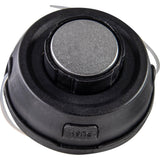 RAIDER Cap de motocoasa cu incarcare usoara M10x1.25LH negru metal Fabricat din poliamidă Diametrul cablului: 2,4 mm Rezistență la uzură și sarcini termice mari Lăstarii mai groși și buru Raider - scule electrice si unelte profesionale - BricoMart