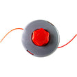 RAIDER Cap de motocoasa cu incarcare usoara M10x1.25LH rosu PA RD Fabricat din poliamidă Diametrul cablului: 2,4 mm Rezistență la uzură și sarcini termice mari Lăstarii mai groși și buru Raider - scule electrice si unelte profesionale - BricoMart