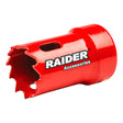 RAIDER Carota bi - metal pentru lemn si metal ø 20mm RD Precizie inalta la taierea gaurilor perfect rotunde Potrivit pentru gaurit lemn si metale neferoase Fabricat din otel ra Raider - scule electrice si unelte profesionale - BricoMart