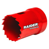 RAIDER Carota bi - metal pentru lemn si metal ø 32mm RD Precizie inalta la taierea gaurilor perfect rotunde Potrivit pentru gaurit lemn si metale neferoase Fabricat din otel ra Raider - scule electrice si unelte profesionale - BricoMart