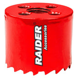 RAIDER Carota bi - metal pentru lemn si metal ø 44mm RD Precizie inalta la taierea gaurilor perfect rotunde Potrivit pentru gaurit lemn si metale neferoase Fabricat din otel ra Raider - scule electrice si unelte profesionale - BricoMart