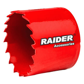 RAIDER Carota bi - metal pentru lemn si metal ø 51mm RD Precizie inalta la taierea gaurilor perfect rotunde Potrivit pentru gaurit lemn si metale neferoase Fabricat din otel ra Raider - scule electrice si unelte profesionale - BricoMart