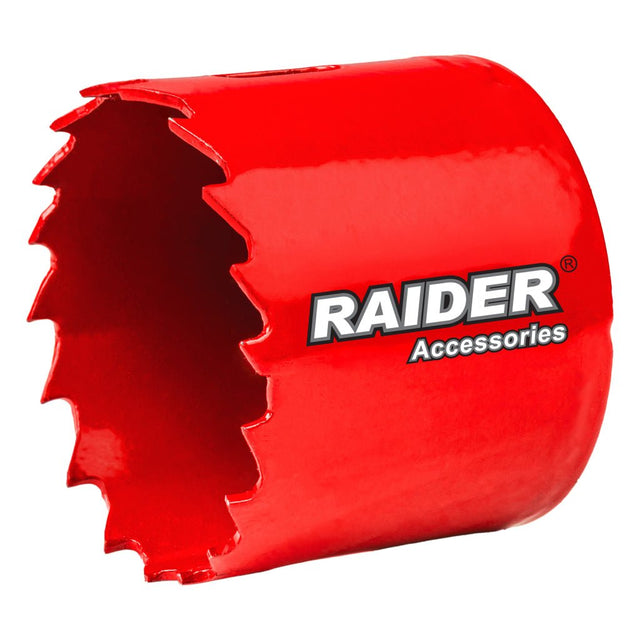 RAIDER Carota bi - metal pentru lemn si metal ø 51mm RD Precizie inalta la taierea gaurilor perfect rotunde Potrivit pentru gaurit lemn si metale neferoase Fabricat din otel ra Raider - scule electrice si unelte profesionale - BricoMart