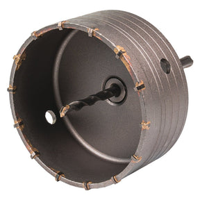 RAIDER Carota gaurire beton cu tija si burghiu 120mm SDS - plus Precizie și Control: Datorită ghidajului și construcției fiabile, carota pentru beton garantează stabilitate și precizie Raider - scule electrice si unelte profesionale - BricoMart