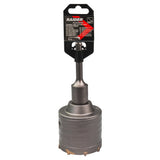 RAIDER Carota gaurire beton cu tija si burghiu 68mm SDS - plus Precizie și Control: Datorită ghidajului și construcției fiabile, carota pentru beton garantează stabilitate și precizie Raider - scule electrice si unelte profesionale - BricoMart