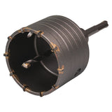 RAIDER Carota gaurire beton cu tija si burghiu 80mm SDS - plus Precizie și Control: Datorită ghidajului și construcției fiabile, carota pentru beton garantează stabilitate și precizie Raider - scule electrice si unelte profesionale - BricoMart