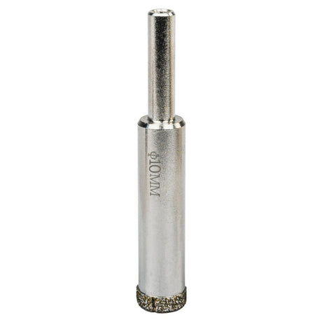 RAIDER Carota pentru placi ceramice, diamantata Ø10mm RD Margini de taiere diamantate Taieturi laterale pentru racire suplimentara Potrivit pentru gaurire in placi ceramice Diam Raider - scule electrice si unelte profesionale - BricoMart