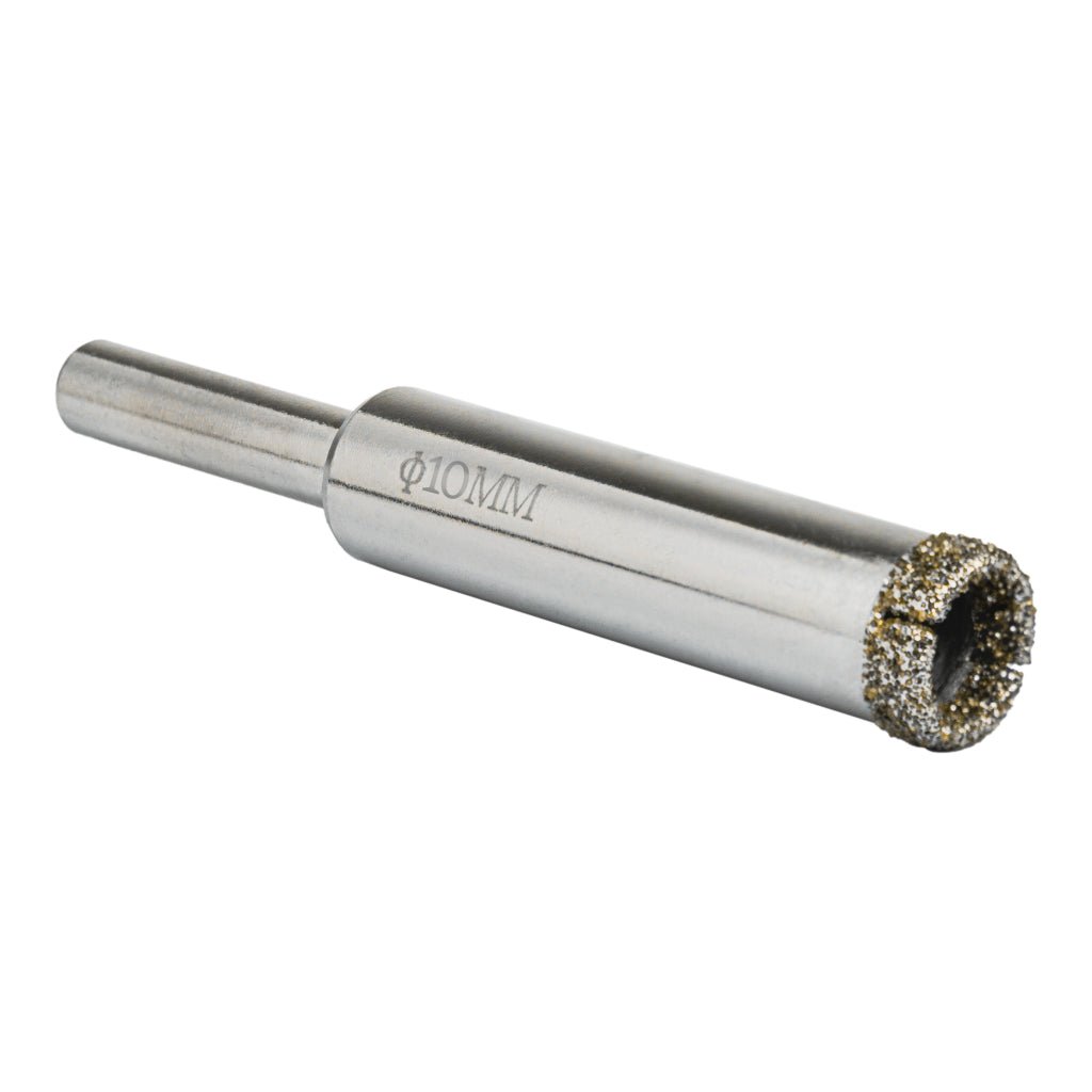 RAIDER Carota pentru placi ceramice, diamantata Ø10mm RD Margini de taiere diamantate Taieturi laterale pentru racire suplimentara Potrivit pentru gaurire in placi ceramice Diam Raider - scule electrice si unelte profesionale - BricoMart