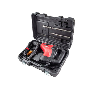 RAIDER Ciocan rotopercutor 1100W 40mm SDS - max10J vit. var. RDP - HD59 Comutator de functii Prindere SDS - Max Sistem anti - vibrații Viteza reglabila Maner auxiliar Raider - scule electrice si unelte profesionale - BricoMart