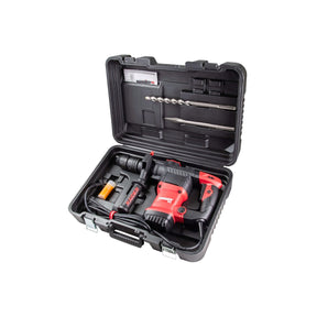 RAIDER Ciocan rotopercutor 1200W 38mm SDS - max 7J vit. Var. RDP - HD58 Comutator de functii Prindere SDS - Max Sistem anti - vibrații Viteza reglabila Maner auxiliar Raider - scule electrice si unelte profesionale - BricoMart