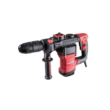 RAIDER Ciocan rotopercutor 1200W 38mm SDS - max 7J vit. Var. RDP - HD58 Comutator de functii Prindere SDS - Max Sistem anti - vibrații Viteza reglabila Maner auxiliar Raider - scule electrice si unelte profesionale - BricoMart