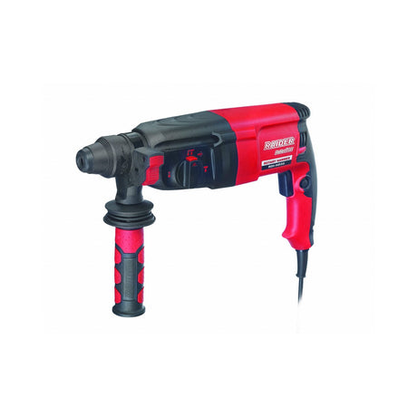 RAIDER Ciocan rotopercutor 850W 26mm 4 functii 3.5J RDI - HD50 4 functii Buton de protectie impotriva utilizarii accidentale Prindere SDS+ Maner auxiliar Schimbator de sens Raider - scule electrice si unelte profesionale - BricoMart