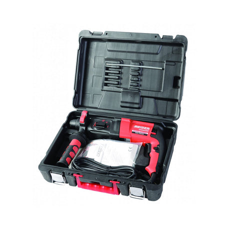 RAIDER Ciocan rotopercutor 850W 26mm 4 functii 3.5J RDI - HD50 4 functii Buton de protectie impotriva utilizarii accidentale Prindere SDS+ Maner auxiliar Schimbator de sens Raider - scule electrice si unelte profesionale - BricoMart