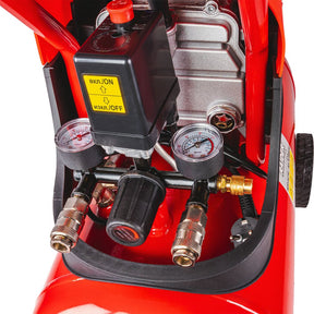 RAIDER Compresor aer 50L 1.5kW RDP - AC16 Cu o putere de 1,5 kW, compresorul oferă suficientă putere pentru o gamă largă de aplicații, menținând o presiune consta Raider - scule electrice si unelte profesionale - BricoMart