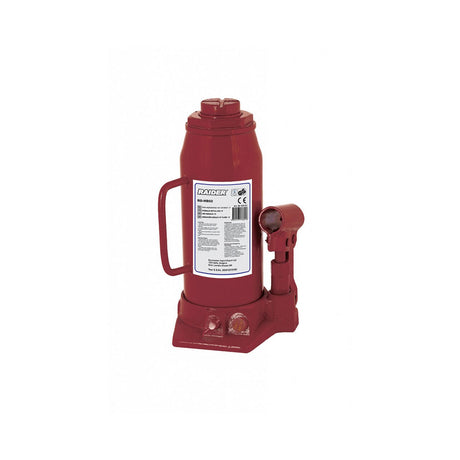 RAIDER Cric hidraulic 10t RD - HB10 Pentru operatiuni de ridicare pe verticala Stabilitate inalta Dimensiuni compacte Raider - scule electrice si unelte profesionale - BricoMart