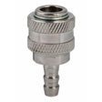 RAIDER Cupla rapida aer 1/4 d10mm RD Conectare usoara si rapida la sculele pneumatice Protejat impotriva coroziunii Raider - scule electrice si unelte profesionale - BricoMart