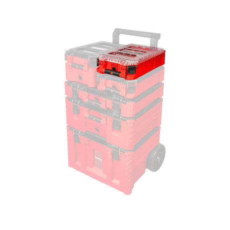 RAIDER Cutie scule 420x278x231mm capac transparent IP65 RDP - MSS5 Design compact și funcțional, potrivit pentru depozitarea componentelor mici Capac transparent pentru acces vizual rapid Raider - scule electrice si unelte profesionale - BricoMart