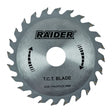 RAIDER Disc circular pentru lemn 115х24Tх22.2mm RD-SB13 Potrivit pentru taierea lemnului Pastile din carburi Raider - scule electrice si unelte profesionale - BricoMart