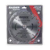 RAIDER Disc circular pentru lemn 190х24Тх30mm Potrivit pentru taierea lemnului Pastile din carburi Raider - scule electrice si unelte profesionale - BricoMart