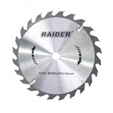 RAIDER Disc circular pentru lemn 200х24Tх16.0mm Potrivit pentru taierea lemnului Pastile din carburi Raider - scule electrice si unelte profesionale - BricoMart