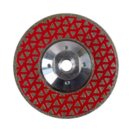 RAIDER Disc diamant. M14 RD - DD25 Potrivit pentru șlefuirea plăcilor de granit, granit, marmură, calcar etc. utilizate pentru tăierea și șlefuirea plăcilo Raider - scule electrice si unelte profesionale - BricoMart