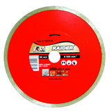 RAIDER Disc diamantat continuu WET 200x22.2mm RD-DD16 Disc pentru taieri umede Potrivit pentru beton , placi ceramice si caramizi Robust si rezistent la uzura Viteza periferi Raider - scule electrice si unelte profesionale - BricoMart
