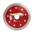 RAIDER Disc diamantat TURBO super - subtire 125x22.2 mm RD - DD22 Profil turbo special 10.5 mm Stratul de diamant Raider - scule electrice si unelte profesionale - BricoMart