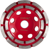 RAIDER Disc diamant.»slef.Long Life Rândul dublu de 20 de segmente oferă durabilitate excelentă și șlefuire lină, cu mai puține semne de suprafață de la rot Raider - scule electrice si unelte profesionale - BricoMart