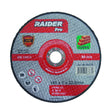 RAIDER Disc pentru taiat piatra 230х3х22.2mm RDP Disc pentru nemetale Potrivit pentru taierea pietrei Viteza periferica maxima: 80 m / s Raider - scule electrice si unelte profesionale - BricoMart