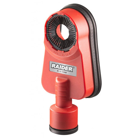 RAIDER Extractor universal de praf SDS Ø70mm adaptor pentru furtun Colectorul de praf este potrivit pentru gaurire cu burghie de până la 70 mm în diametru. Colectorul de praf este realiza Raider - scule electrice si unelte profesionale - BricoMart