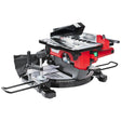 RAIDER Ferastrau circular ø210mm 1200W combination RD - MS10 Posibilitatea de taiere la unghi Menghina fixare material Captarea prafului Masa solida Raider - scule electrice si unelte profesionale - BricoMart
