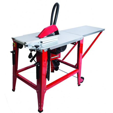 RAIDER Ferestrau circular - masa 315mm 2000W RD - TS10 Posibilitatea de taiere la unghi Po sibilitate de reglare a inaltimii discului Posibilitatea conectarii la un aspirator Raider - scule electrice si unelte profesionale - BricoMart