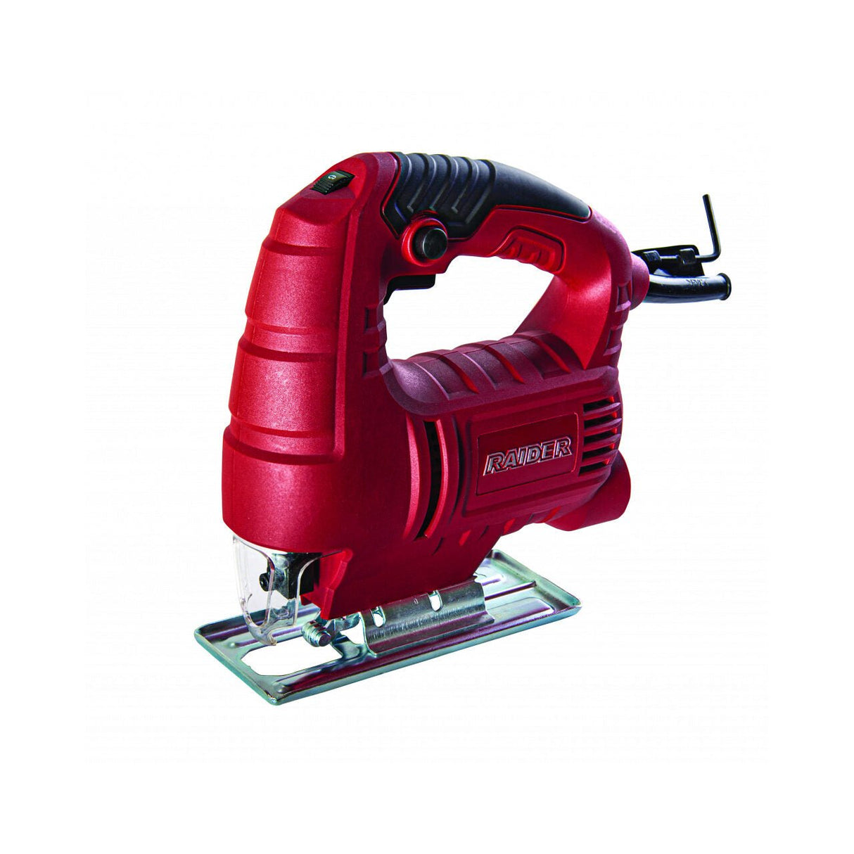 RAIDER Fierastrau pendular 500W x 65 mm cu vit. variabila RD - JS31 Adaptor colector praf Viteza ajustabila Unghi de reglaj - 45° +45° Raider - scule electrice si unelte profesionale - BricoMart